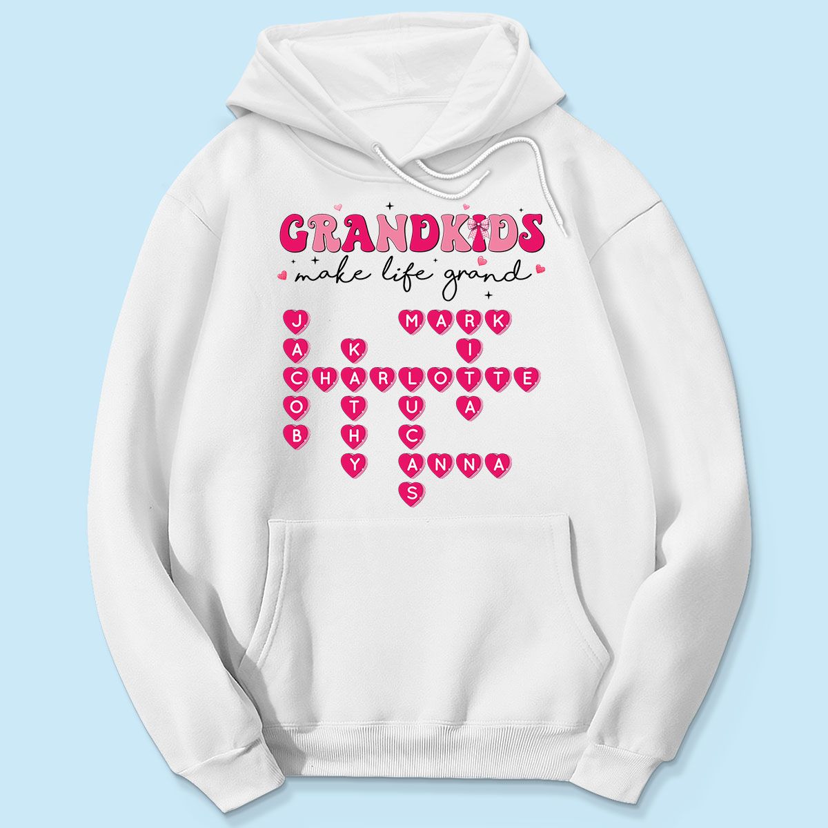 My Grandkids Are My Valentine Gift For Grandma Personalized Shirt
