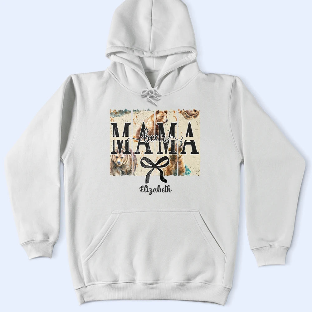 Mama Bear - Personalized T Shirt