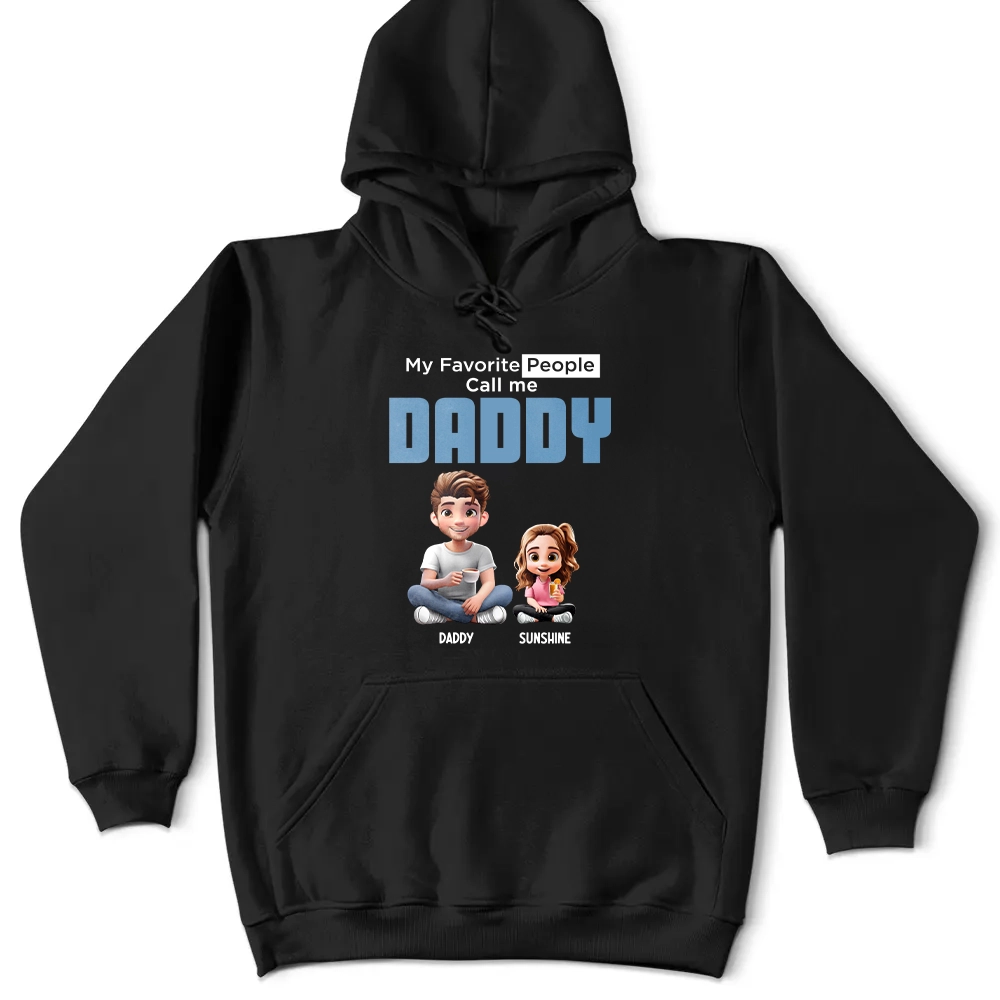 My Favorite People Call Me Pop Pop - Personalized T Shirt