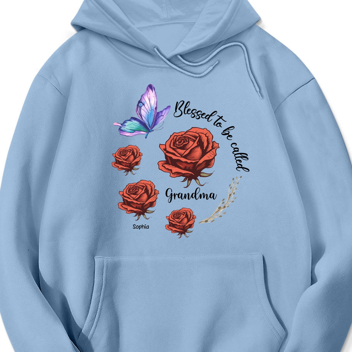 Blessed To Be Called Mom Grandma Circle Birth Month Flowers Personalized Shirt, Mother's Day Gift for Moms, for Grandmas