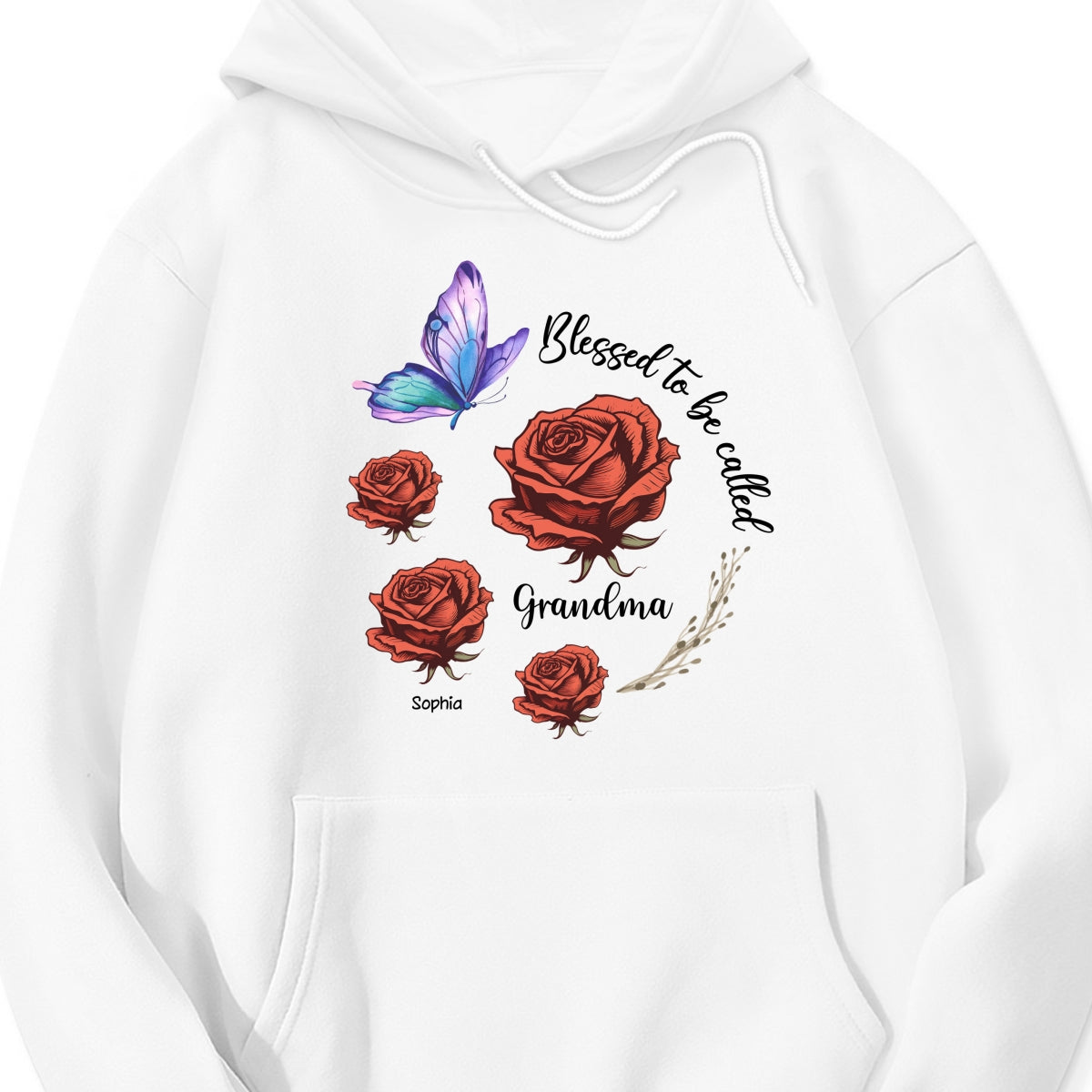 Blessed To Be Called Mom Grandma Circle Birth Month Flowers Personalized Shirt, Mother's Day Gift for Moms, for Grandmas