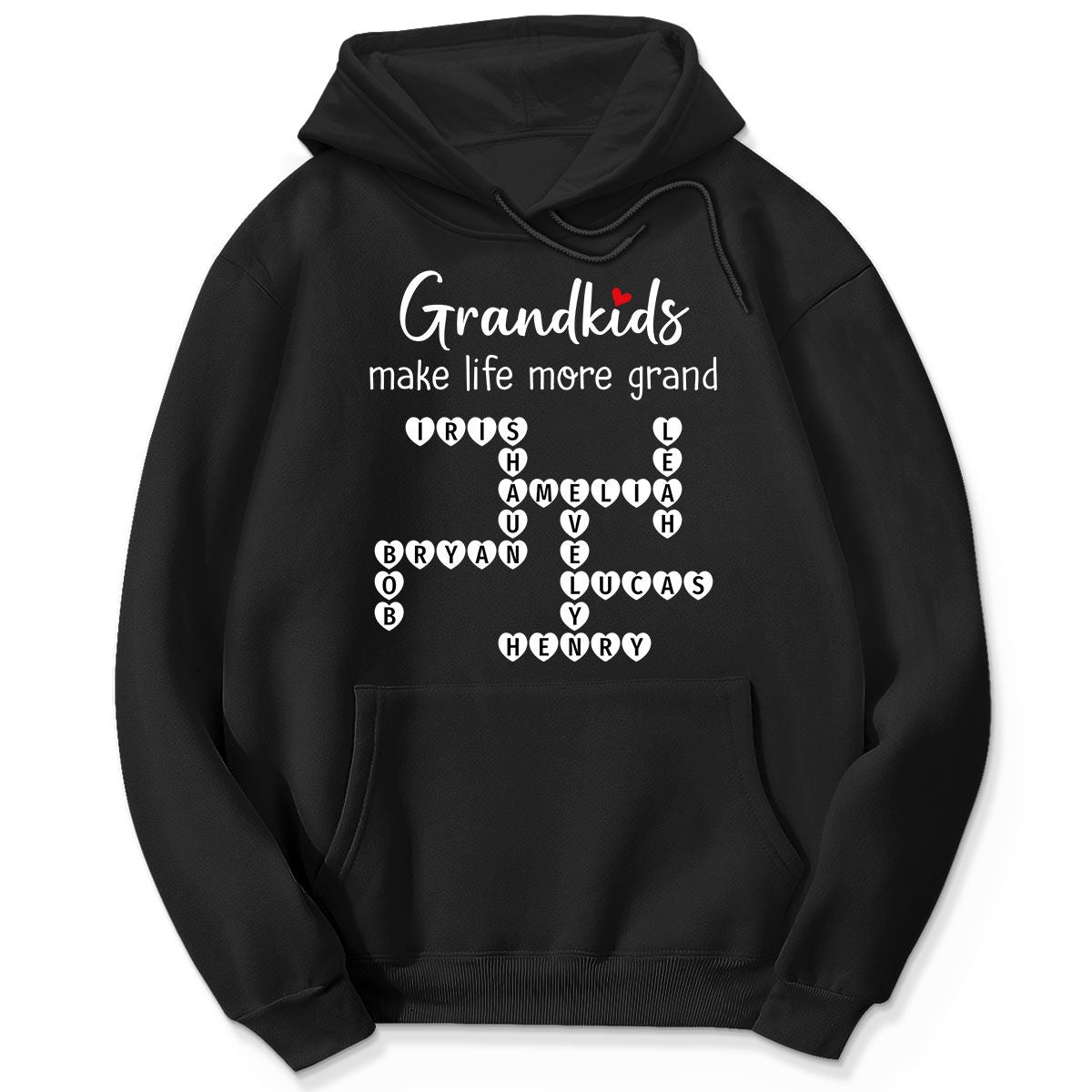 The Greatest Gift You Ever Know Crossword Puzzle Art Personalized Shirt | A Heartfelt Gift for Grandma's Birthday, Mother’s Day, or Just Because