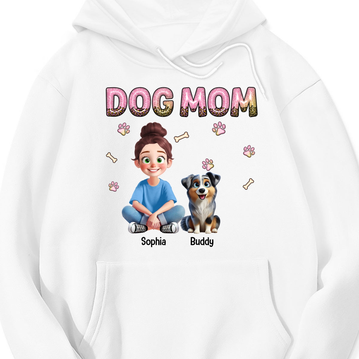 Animation Cartoon Galaxy Pattern Dog Mom Personalized Shirt, Gift For Dog Lovers