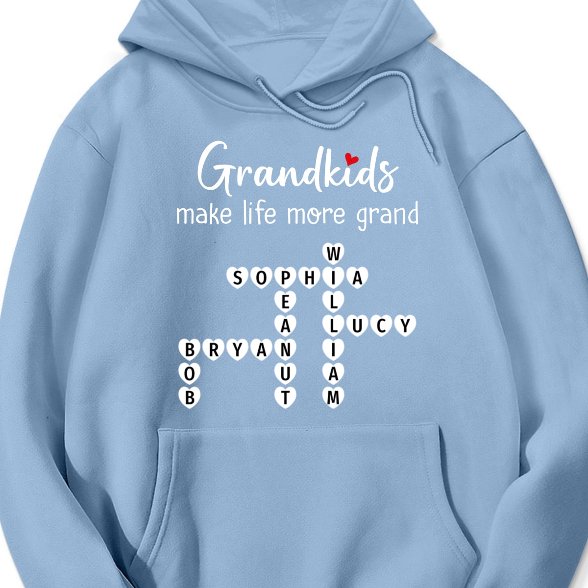 The Greatest Gift You Ever Know Crossword Puzzle Art Personalized Shirt | A Heartfelt Gift for Grandma's Birthday, Mother’s Day, or Just Because