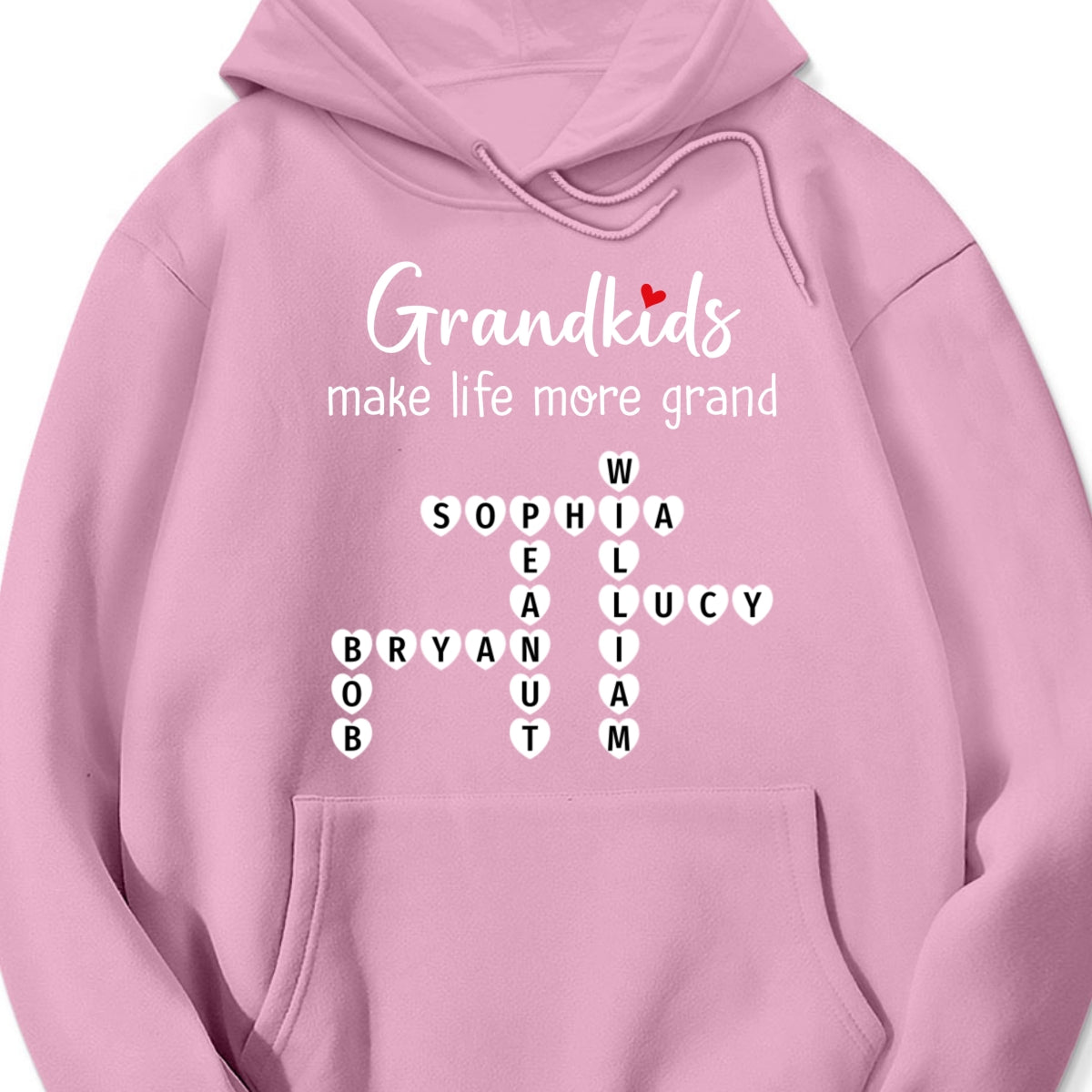 The Greatest Gift You Ever Know Crossword Puzzle Art Personalized Shirt | A Heartfelt Gift for Grandma's Birthday, Mother’s Day, or Just Because