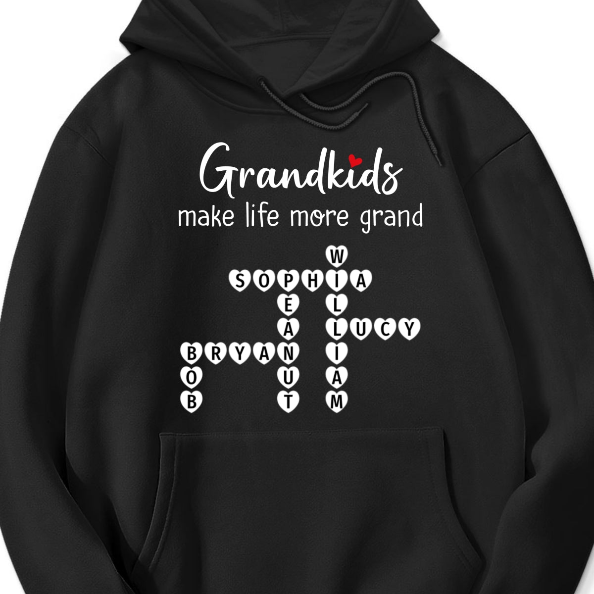 The Greatest Gift You Ever Know Crossword Puzzle Art Personalized Shirt | A Heartfelt Gift for Grandma's Birthday, Mother’s Day, or Just Because