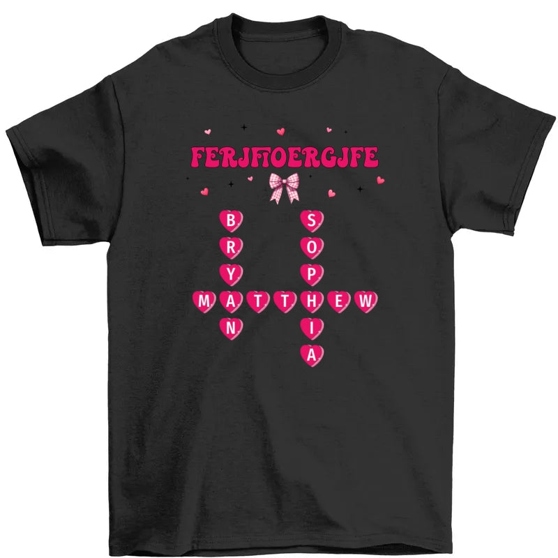 My Grandkids Are My Valentine Gift For Grandma Personalized Shirt