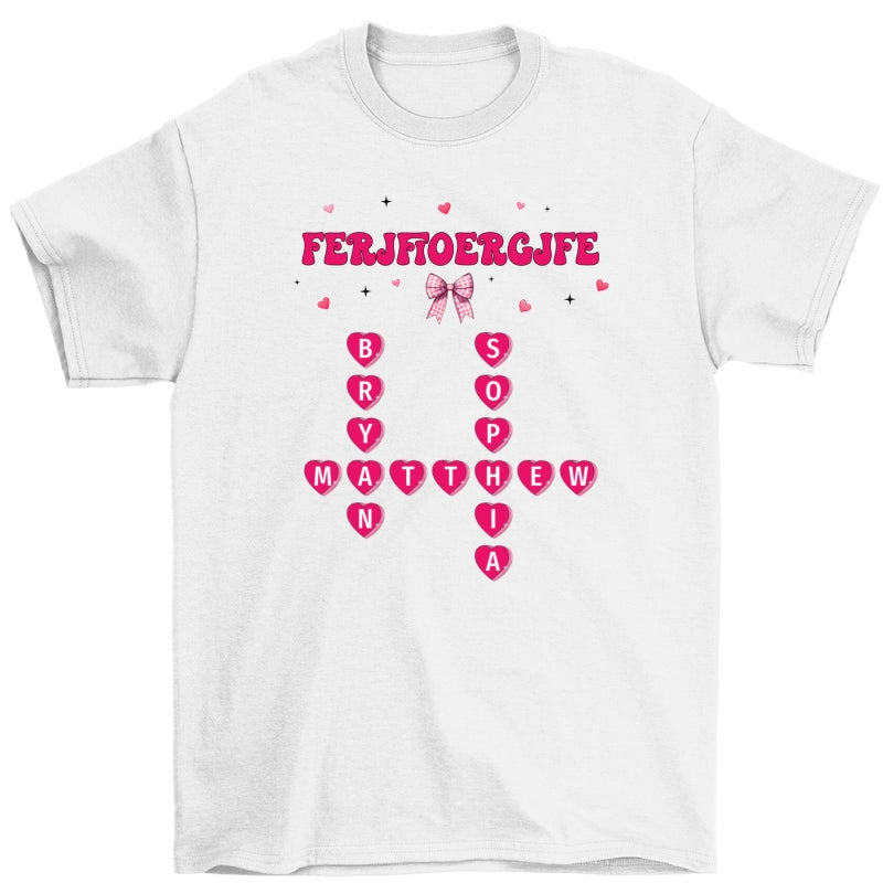 My Grandkids Are My Valentine Gift For Grandma Personalized Shirt