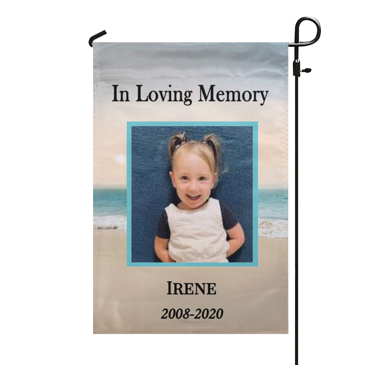 MEMORIAL FLAG, Memorial Remembrance Flag, In Loving Memory Of Mom, Dad, Grandparents, Memorial outdoor flag