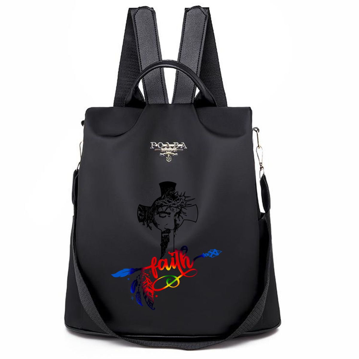 Faith Jesus Holy Cross Backpack No.3RHDHR