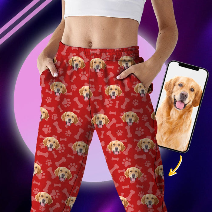 Personalized Pajamas With Dog Cat Photo Christmas Gift