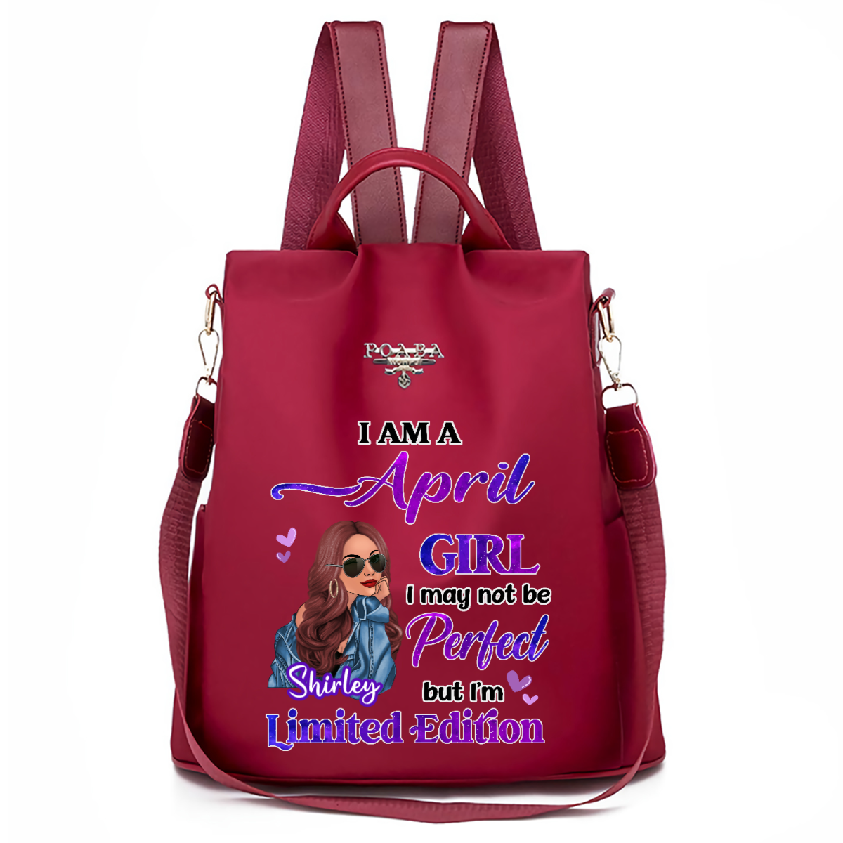 Birthday Gift Birth Month Fashion Girl Limited Edition Personalized Backpack
