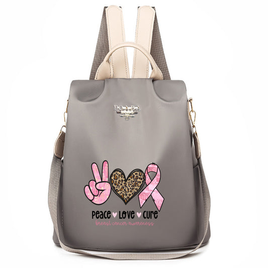 Peace Love Cure Backpack No.5QU39I