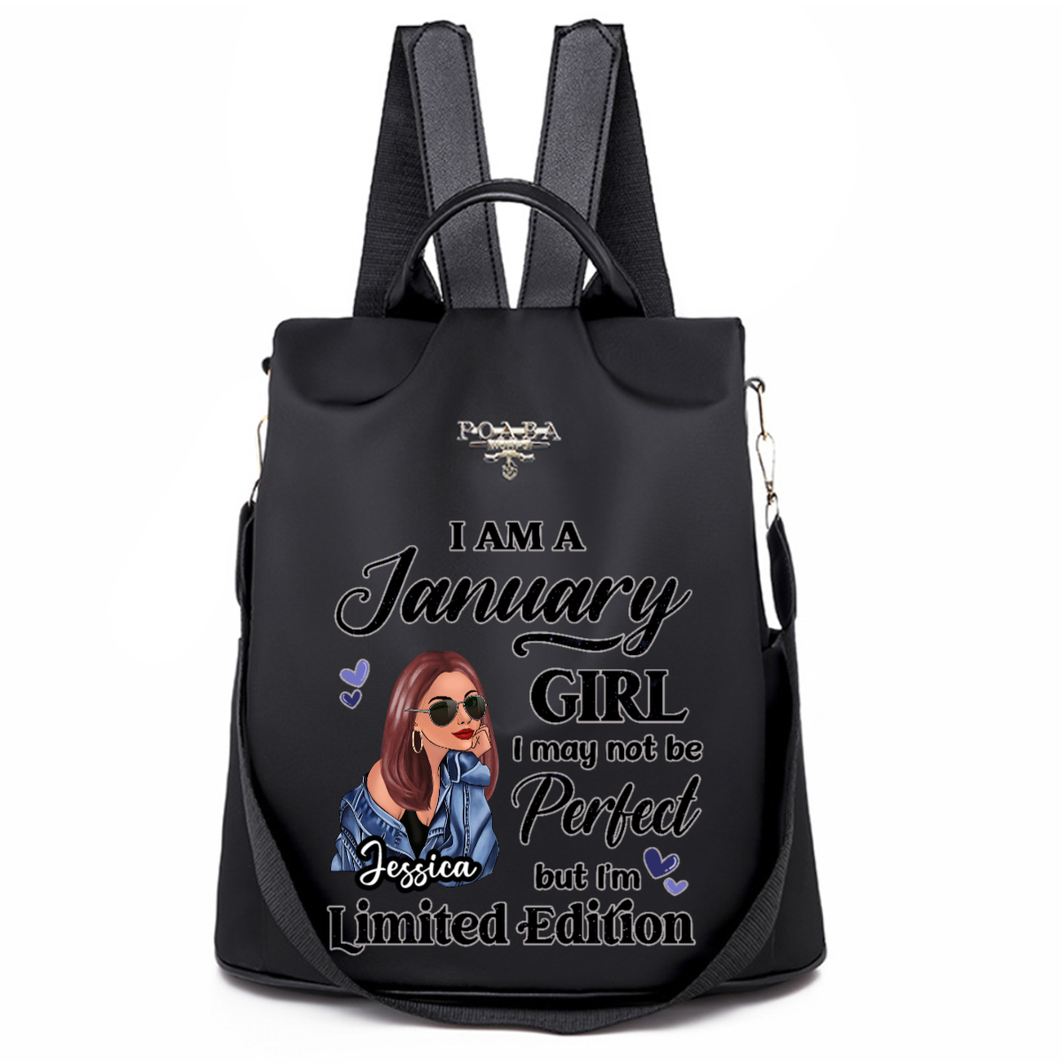 Birthday Gift Birth Month Fashion Girl Limited Edition Personalized Backpack