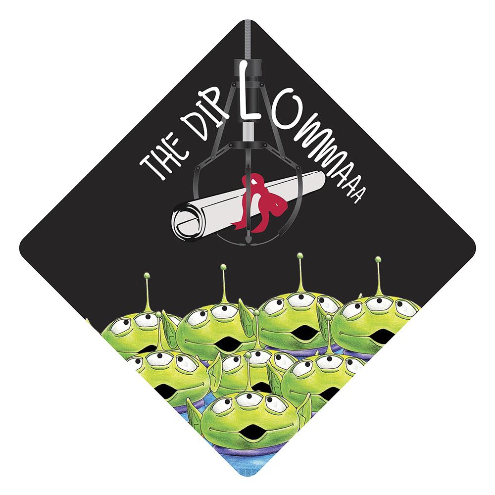 The Diploma Grad Cap Tassel Topper
