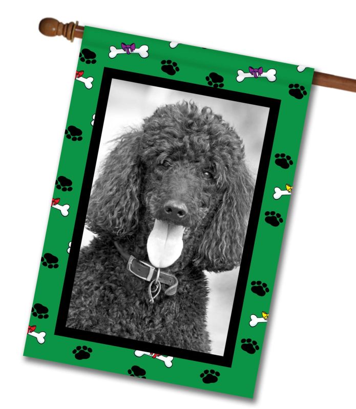Dog Bones – Personalized Photo & Name – Garden Flag & House Flag