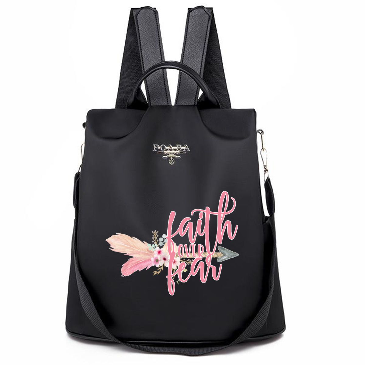 faith over fear arrow Backpack No.GSRODM