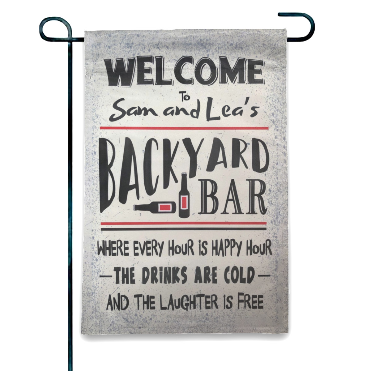 Personalized Welcome To Our Backyard Bar No.KZSCB2
