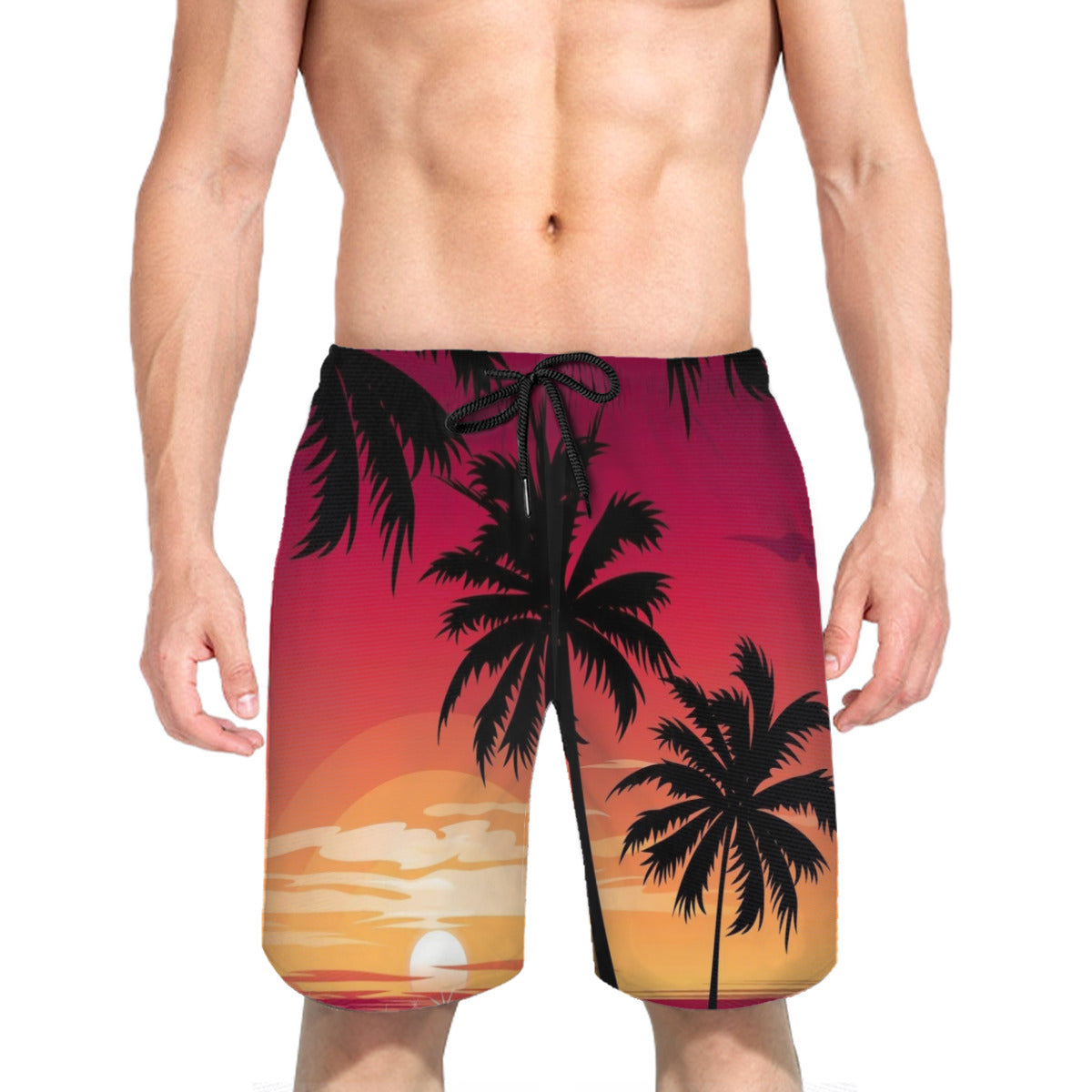 Hawaii Pattern 043 Men's Swim Trunks No.UIVKTJ