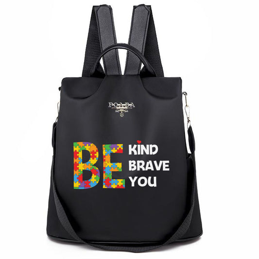 Be Kind Be Brave Be Backpack No.YGEYI9