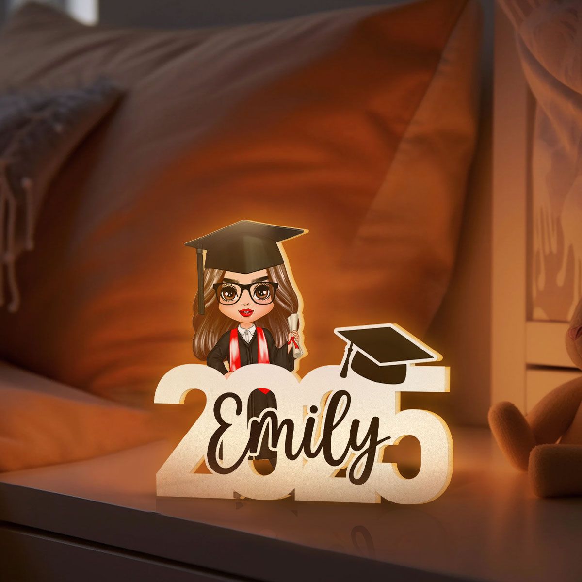 2025 Graduation New Chapter Personalized Light Box, Graduation Gift