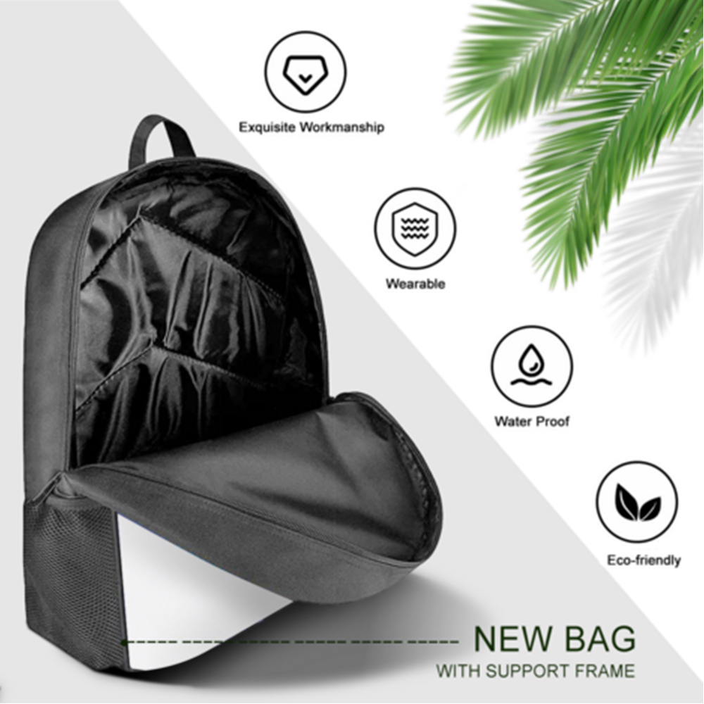 I Am Kind Smart Brave Affirmations - Gift For Kids, Back To School - Personalized Backpack