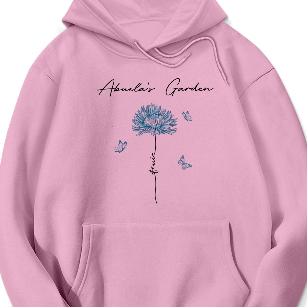 Grandma's Garden Retro Vintage Birthmonth Flowers Personalized Shirt, Grandkids Names Floral Gift for Grandma, Mom