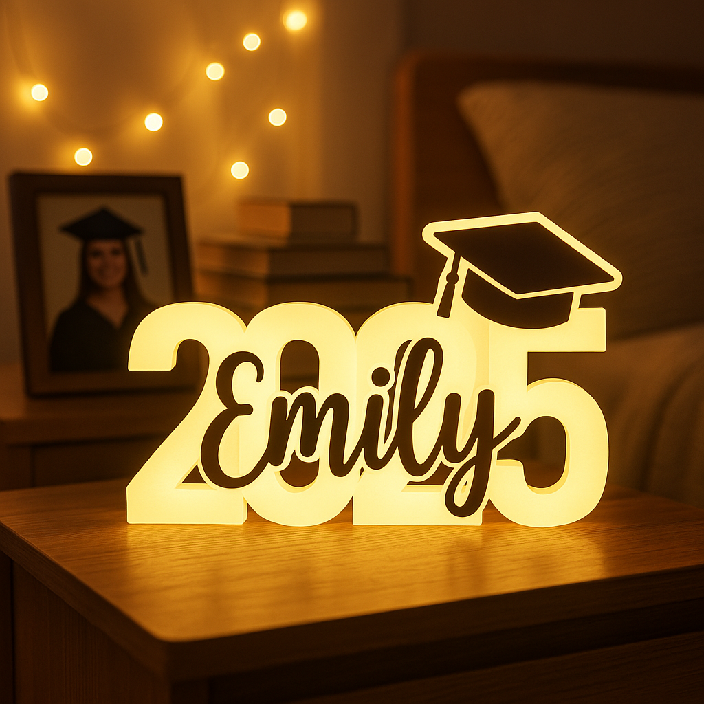 Class Of 2025 Graduation Personalized Light Box, Graduation Gift, Graduation Party Decoration