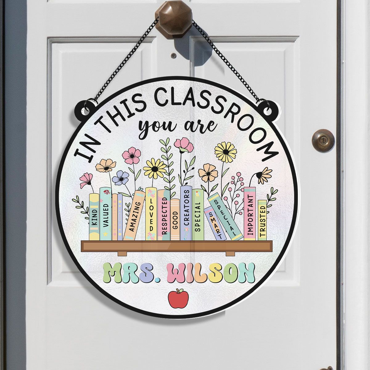Classroom Decor In This Classroom You Are Personalized Acrylic Suncatcher