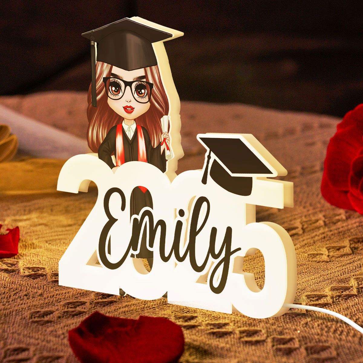 2025 Graduation New Chapter Personalized Light Box, Graduation Gift