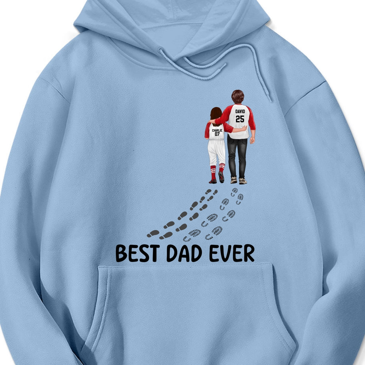 Baseball Dad And Daughter Son You Never Walk Alone Personalized Shirt