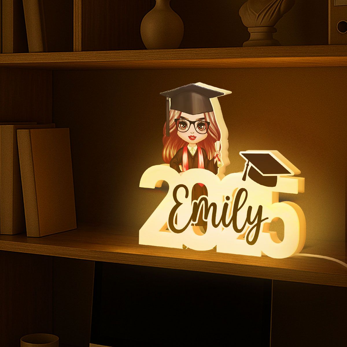 2025 Graduation New Chapter Personalized Light Box, Graduation Gift