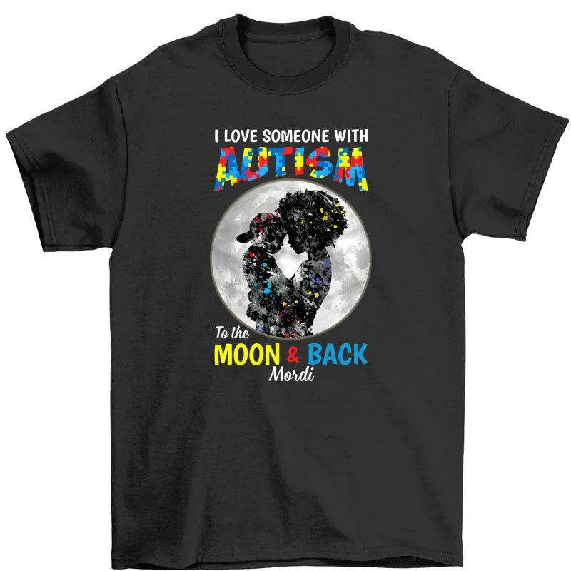 Personalized Autism Mom BWA T Shirt