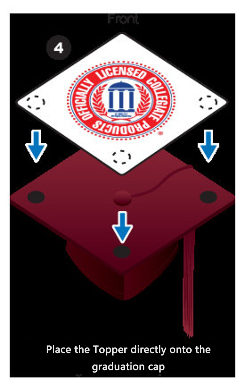 The Diploma Grad Cap Tassel Topper