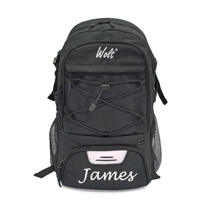 Personalized Custom Name Basketball backpack - Shoes & bag Compartment