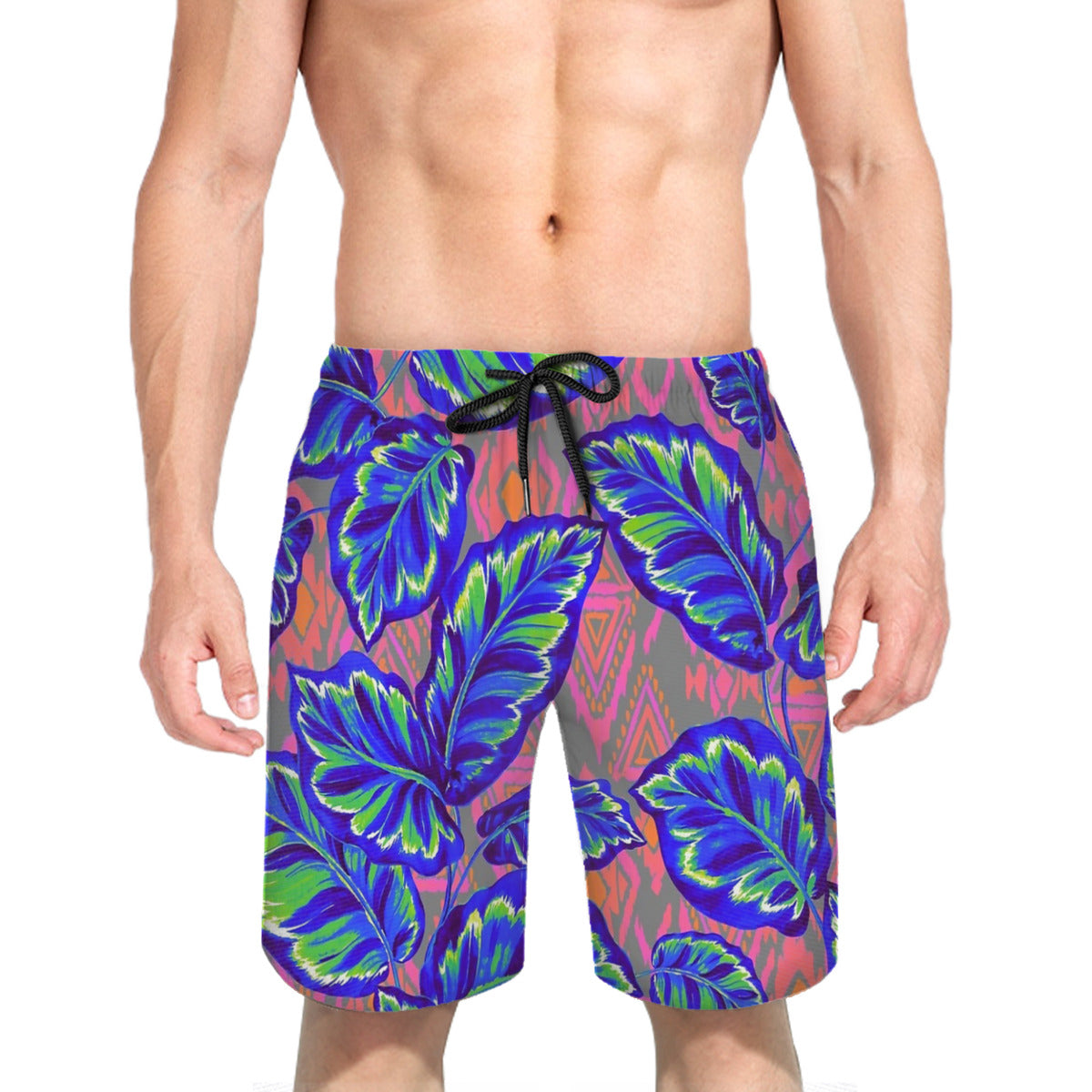Trippin' Garden Graphic Men's Swim Trunks No.3FYXOY