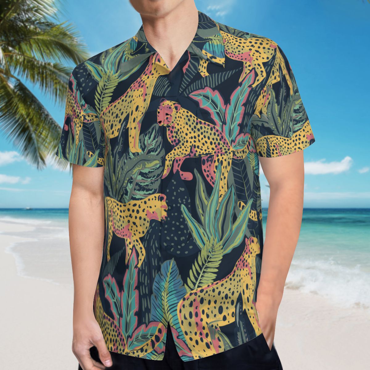 Tropical Leaves 003 Hawaiian Shirts No.4I4EKS