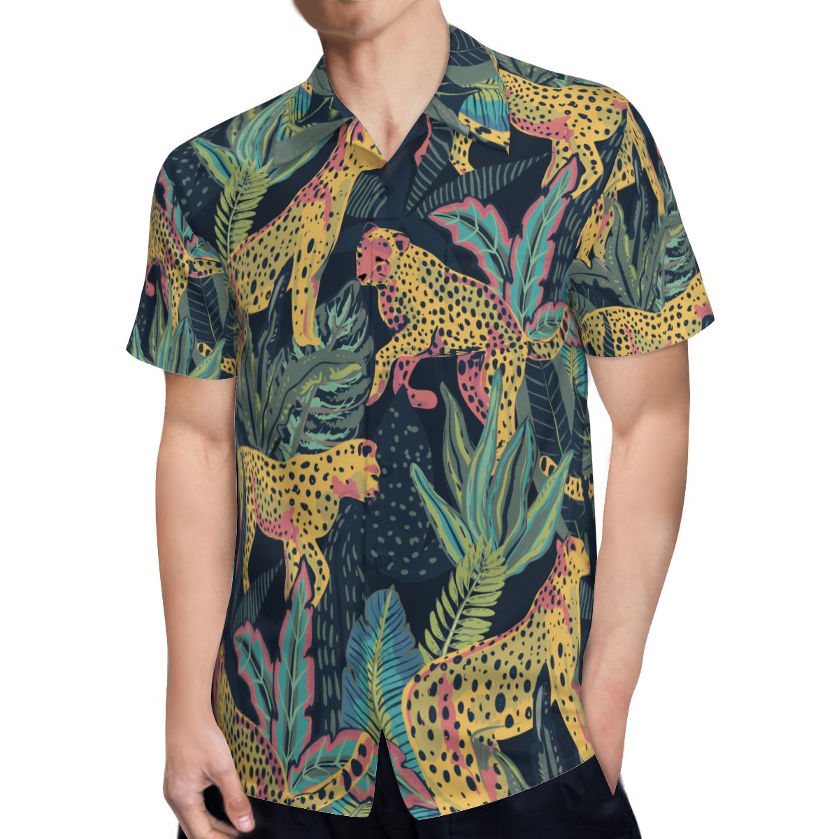 Tropical Leaves 003 Hawaiian Shirts No.4I4EKS