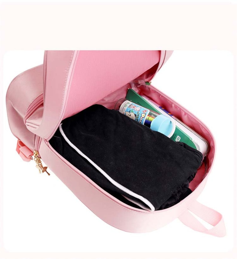 Dance Bags | Toddler Personalized Name Ballet Backpacks with Shoe Compartment | Gifts For Girl