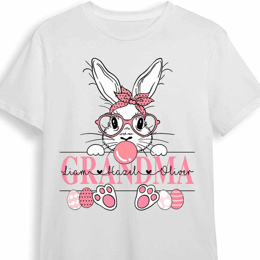 Personalized Easter Mom Grandma Shirt