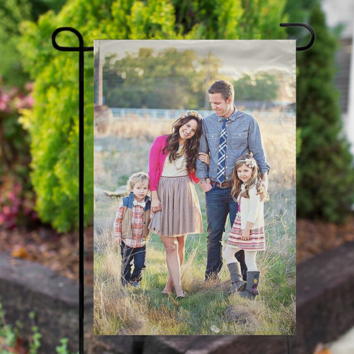 Custom Photo, Personalized Photo Garden Flag  No.CABIJ6