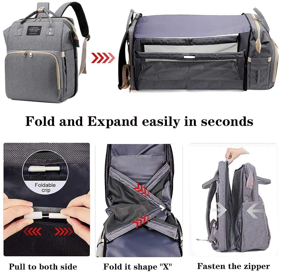 Being Grandma Makes My Life Complete Personalized baby travel bag