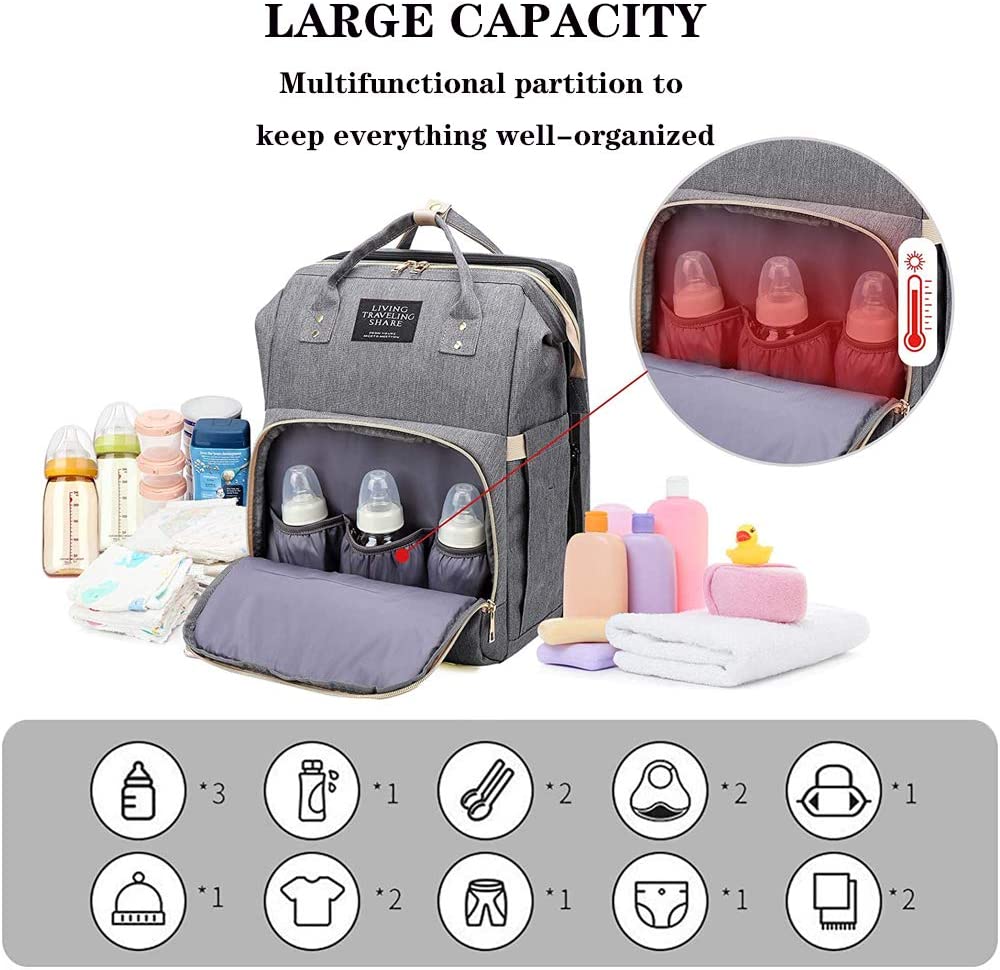 Being Grandma Makes My Life Complete Personalized baby travel bag