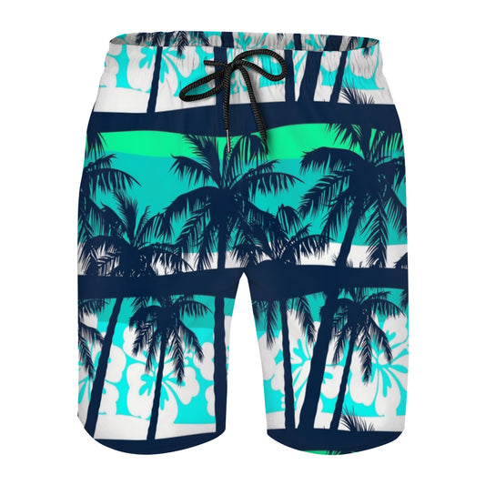 Hawaii Pattern 039 Men's Swim Trunks No.I28MBX
