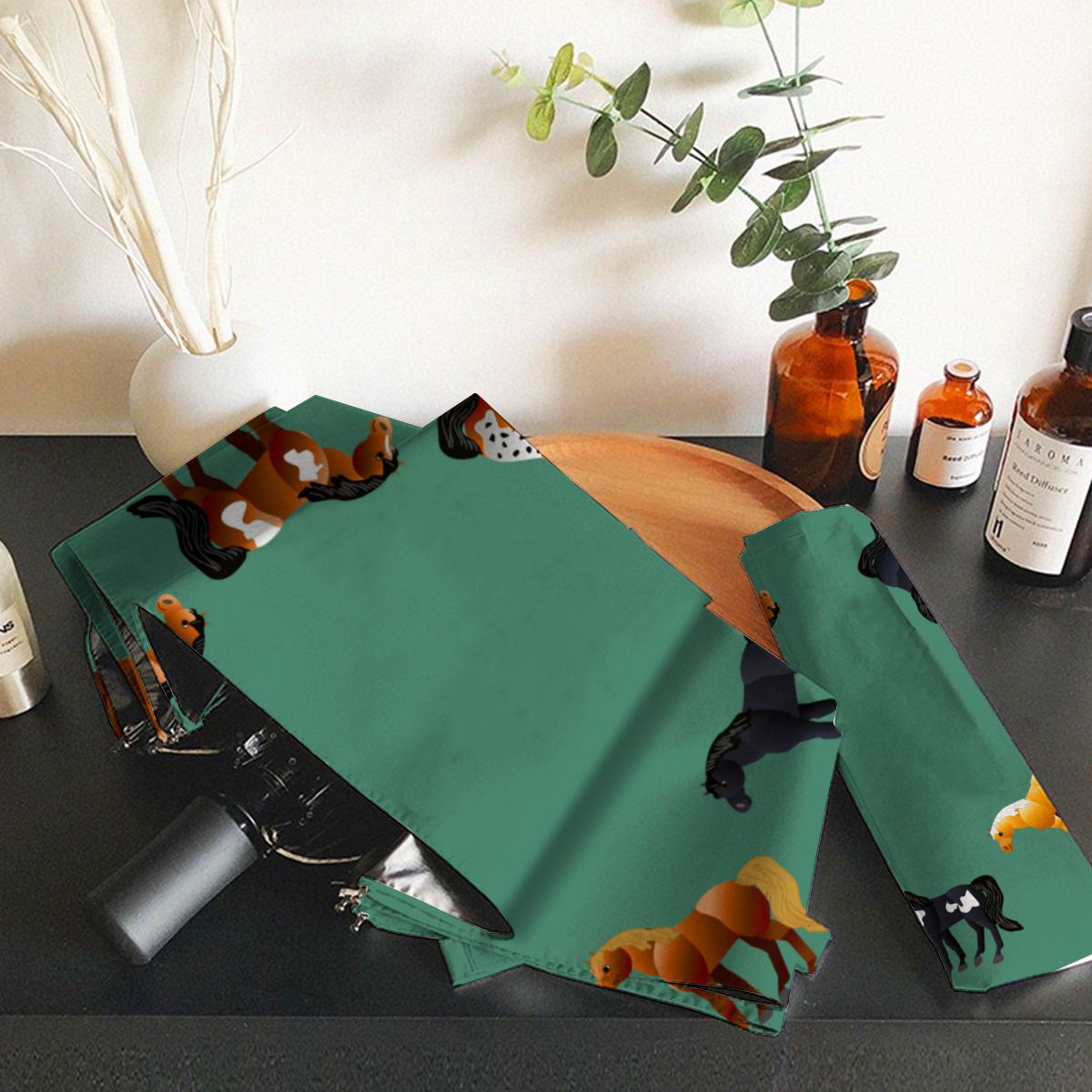 Horse Lover'S Christmas Umbrella No.IUY2BK