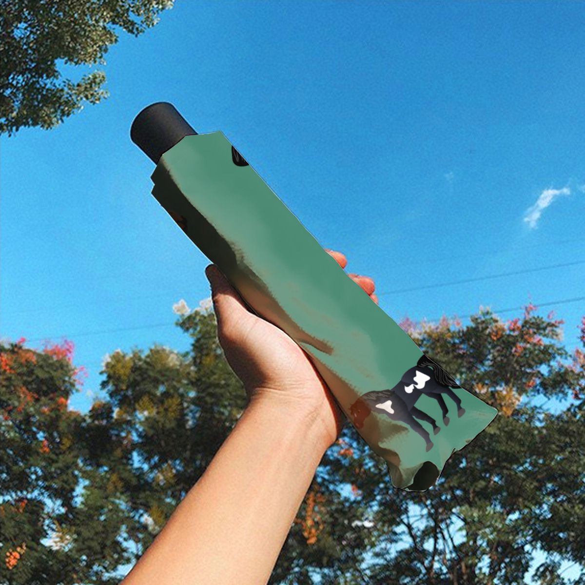 Horse Lover'S Christmas Umbrella No.IUY2BK