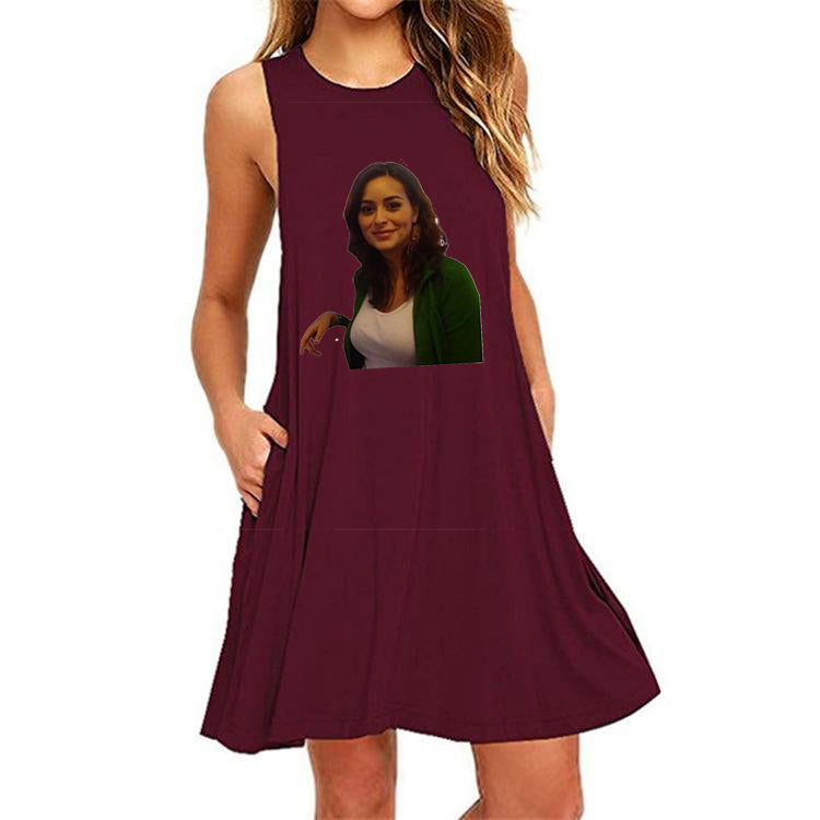 Custom Photo, Personalized Photo Woman Dresses