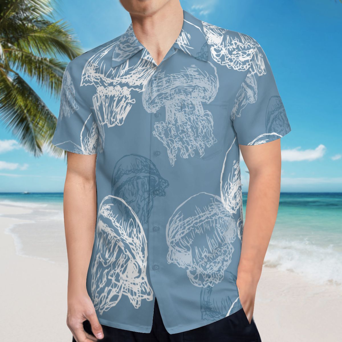 The Jellyfishes Hawaiian Shirts No.SZGTQC