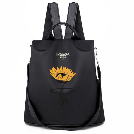 Faith Christian Sunflowers Backpack No.UZKNFT