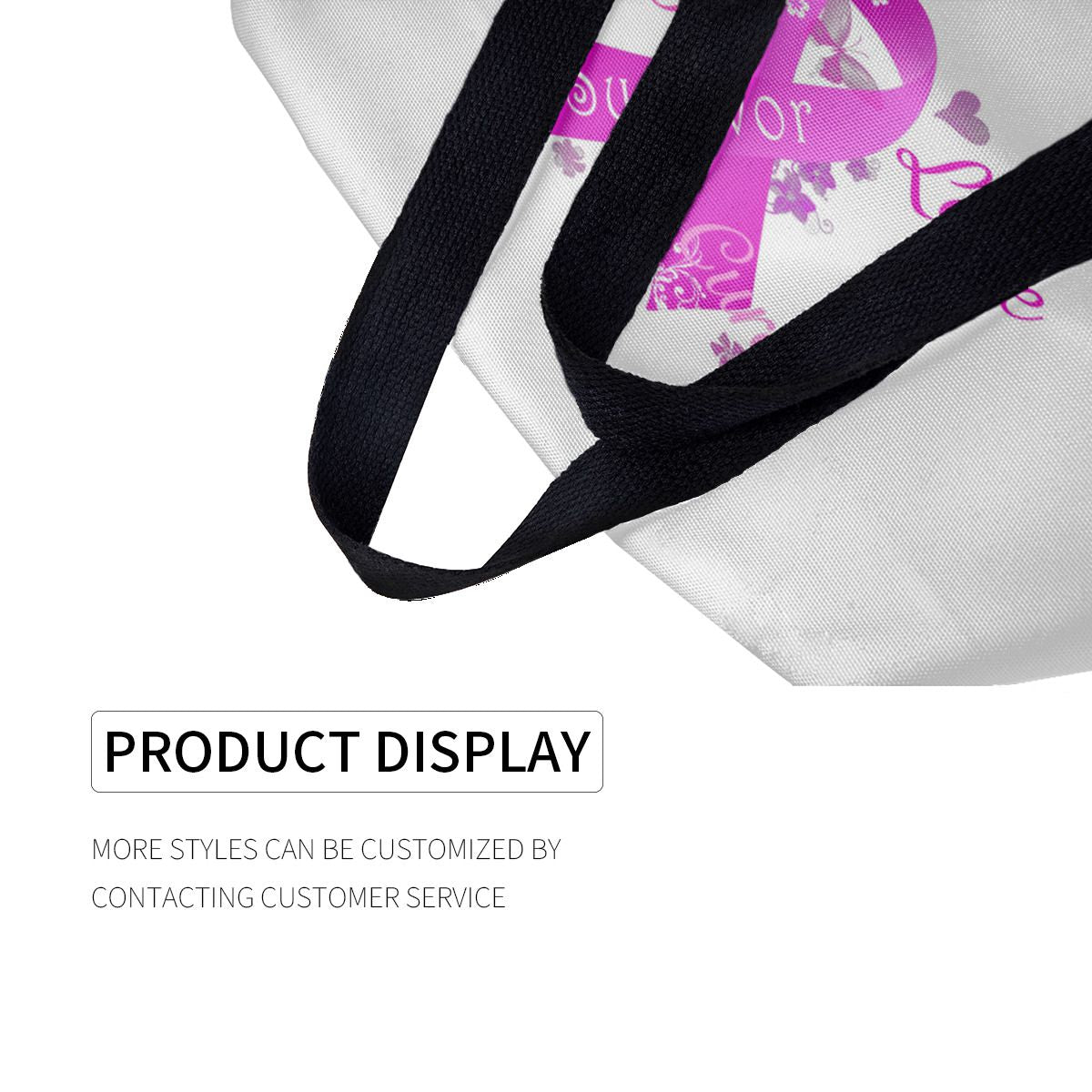 Breast Cancer Survivor Canvas Bag No.WY5RS8